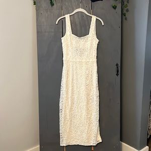 Sam Edelman Lace Sleeveless Midi Dress Size 2